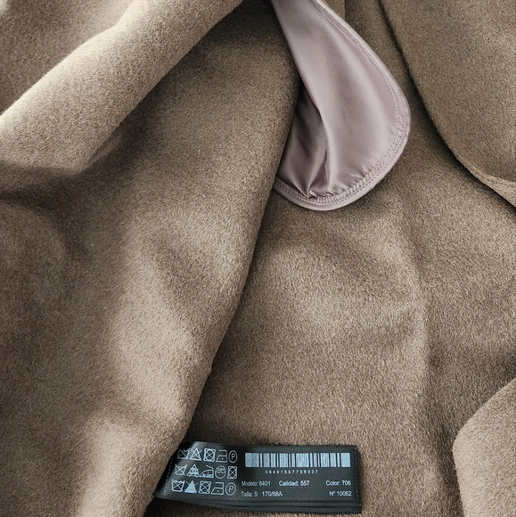 Massimo Dutti Wool Coat Size S NWT - Picture 6 of 16